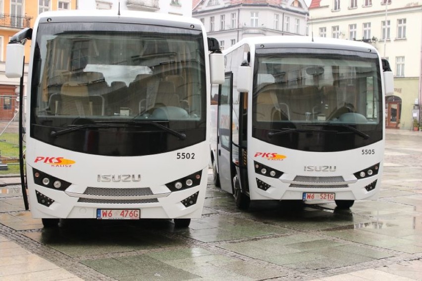 PKS w Kaliszu wzbogaciło się o pięć nowych autobusów marki...