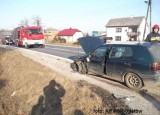 Wypadek drogowy w Balbinowie [zdjęcia]