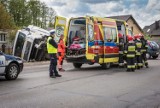 Wypadek. W podbydgoskiej Brzozie cysterna zderzyła się z osobówkami