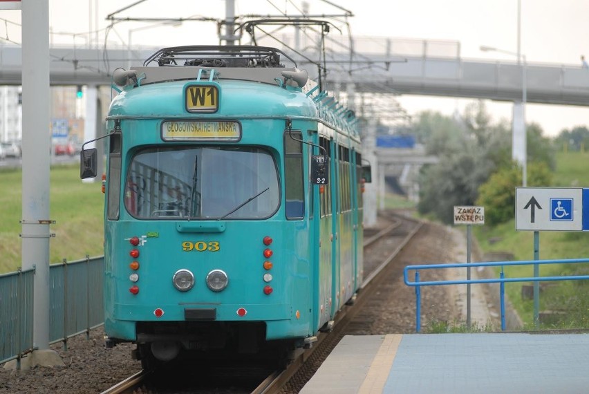 Od piątku na "pestce" będą jeździć tylko tramwaje wahadłowe