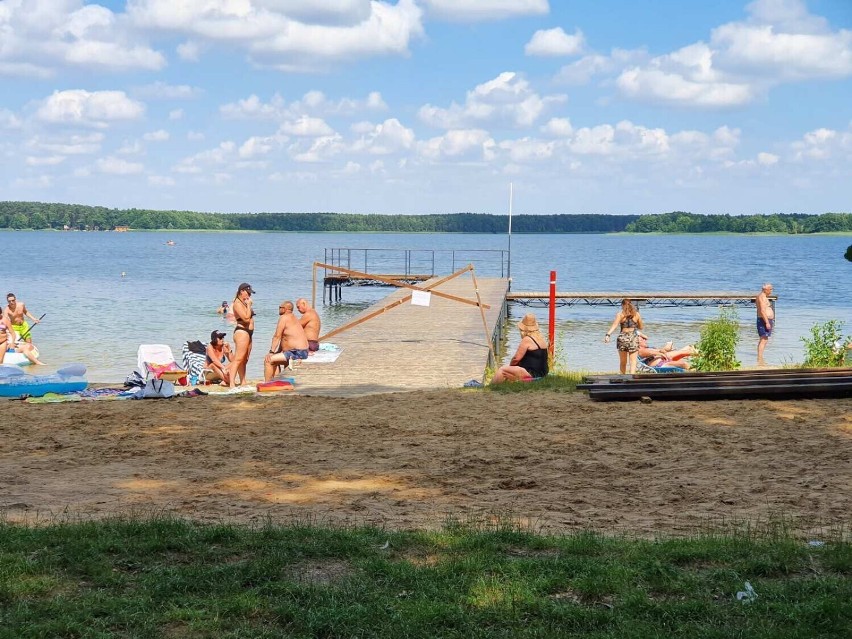 Boszkowo, pomosty, plaże sezon 2021