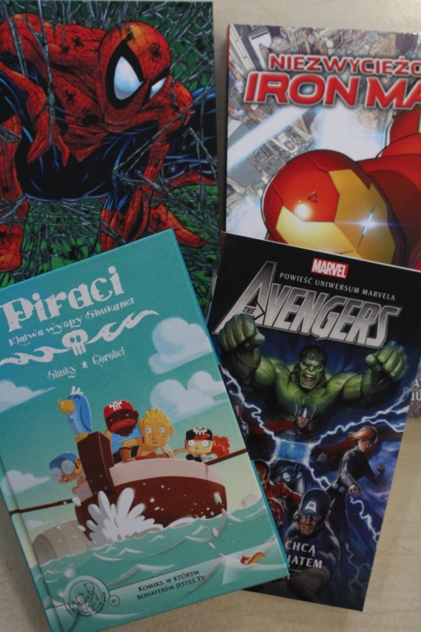W wolsztyńskiej bibliotece pojawiły się nowe komiksy