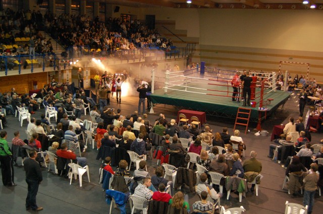 Gruchała Team organizowała już kilka gali bokserskich w Chojnicach i Czersku (na zdjęciu)