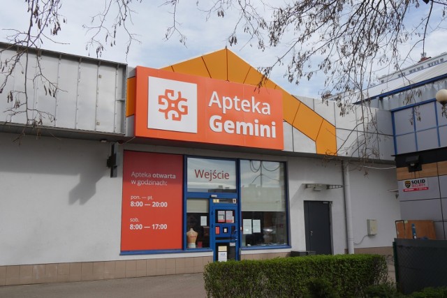 Apteka Gemini w Legnicy przy ulicy Gwiezdnej 
4 została zamknięta 28 lutego.