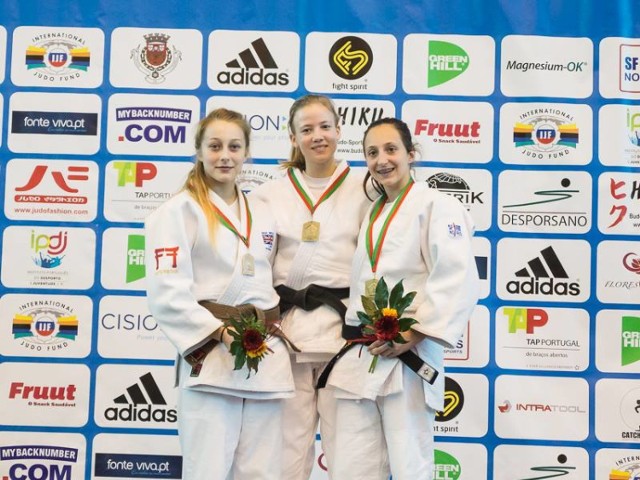 Oliwia Piechota z  Akademii Judo Poznań
zdobyła w Pucharze Europy Juniorek srebrny medal