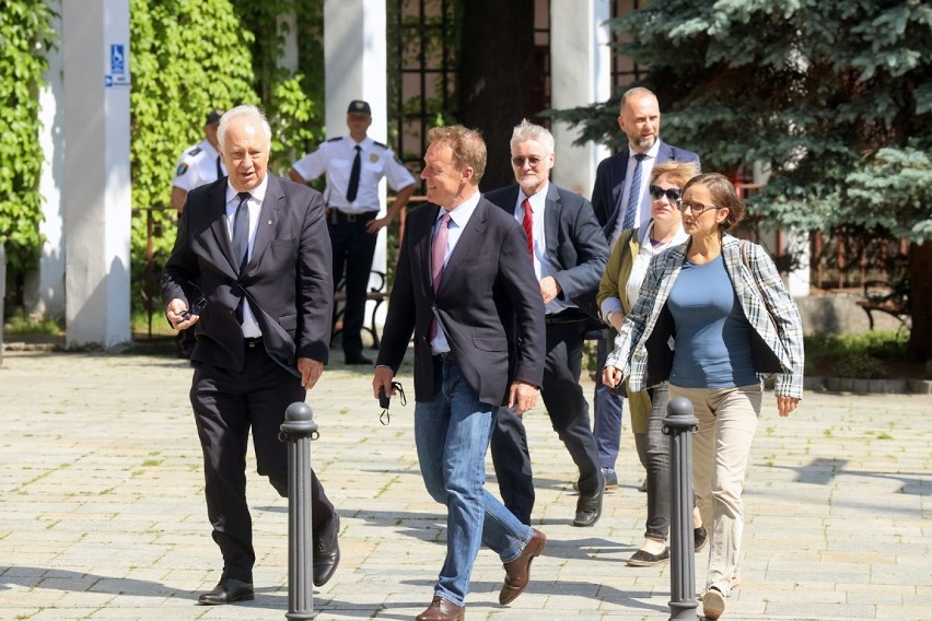 Wiceprzewodniczący Niemieckiego Bundestagu z wizytą w Legnicy [ZDJĘCIA]