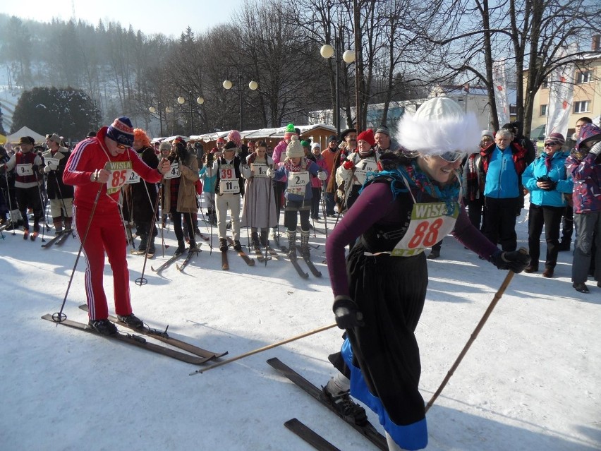 Narciarski Bieg Retro 2015 w Wiśle. Oj, działo się! [ZDJĘCIA]