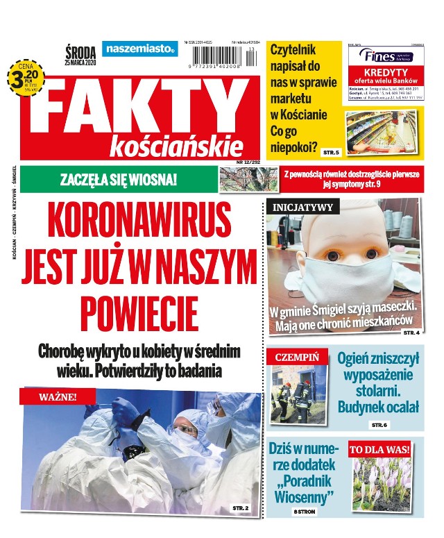 Zapraszamy do lektury nowych "Faktów Kościańskich"