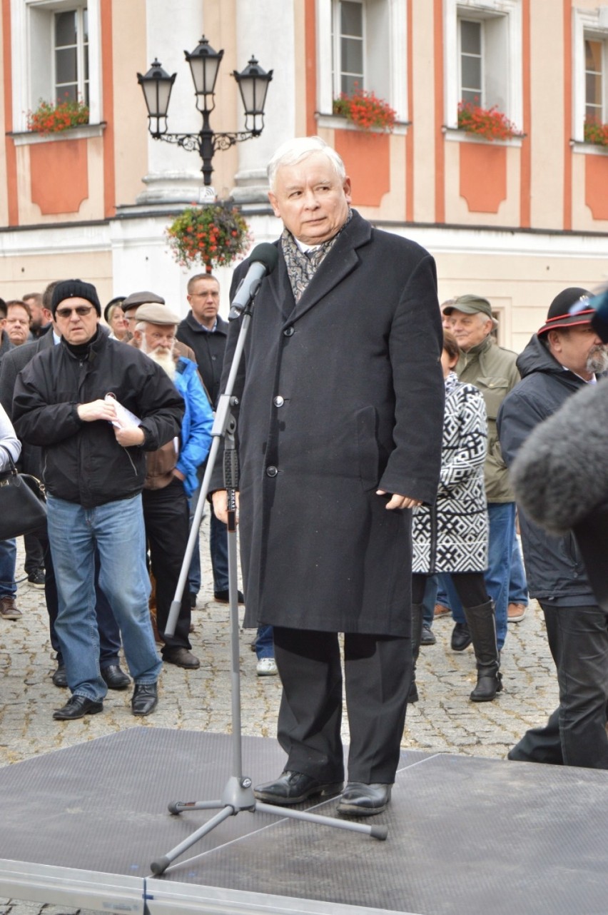 Jarosław Kaczyński w Lesznie