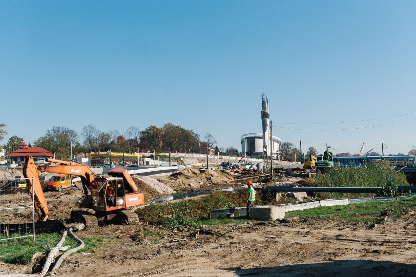 Kraków. Porozumienie w sprawie Trasy Łagiewnickiej. Inwestycja się przedłuży, ale wykonawca nie zejdzie z placu budowy