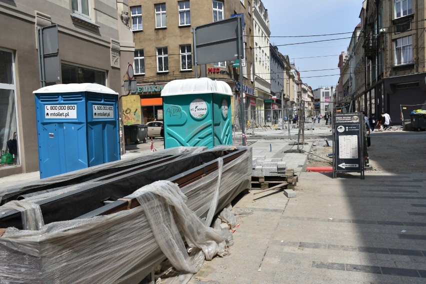 Remont ulicy Dworcowej ma zakończyć się do 31 maja.
