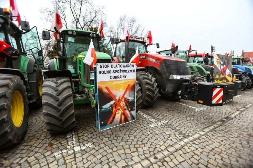W całym kraju protestują rolnicy