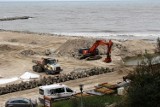 Jarosławiec: Trwa odbudowa plaży [ZDJĘCIA]