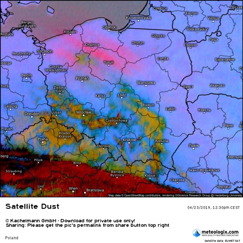 Burza pyłowa nad Wielkopolską to zapowiedź suszy rolniczej! [ZDJĘCIA]