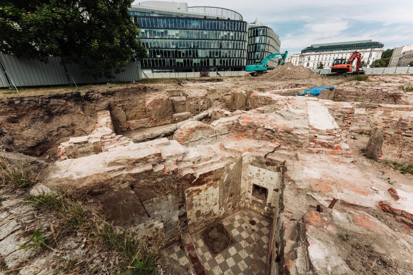 Pałac Brühla odkrywa tajemnice. Archeolodzy natrafili na...