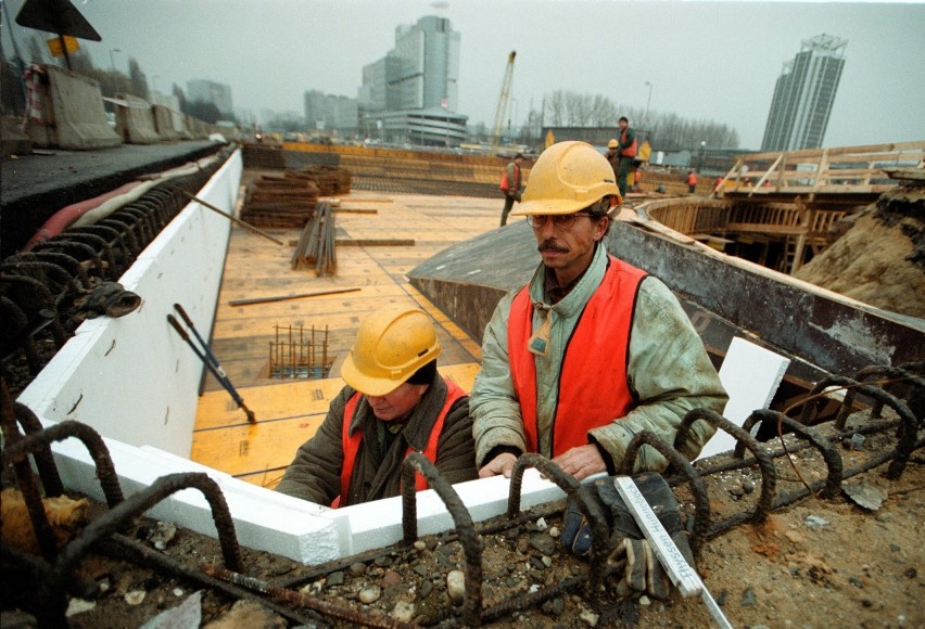 Kwiecień 2003, budowa DTŚ w Katowicach