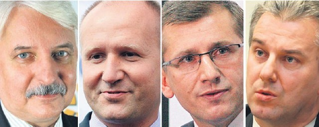 Witold Waszykowski, były wiceszef MSZ; Dariusz Barski, były prokurator krajowy; Krzysztof Kwiatkowski, minister sprawiedliwości; Cezary Grabarczyk, minister infrastruktury