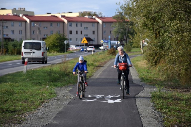 Otwarcie ścieżki rowerowej po Paulince w Gorzowie Śląskim.