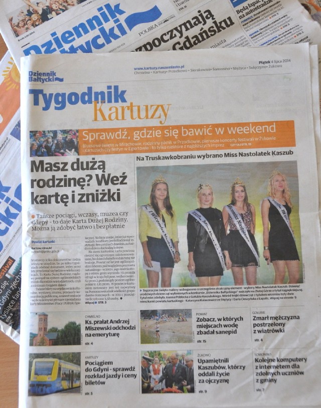 Tygodnik Kartuzy z 4 lipca 2014 roku