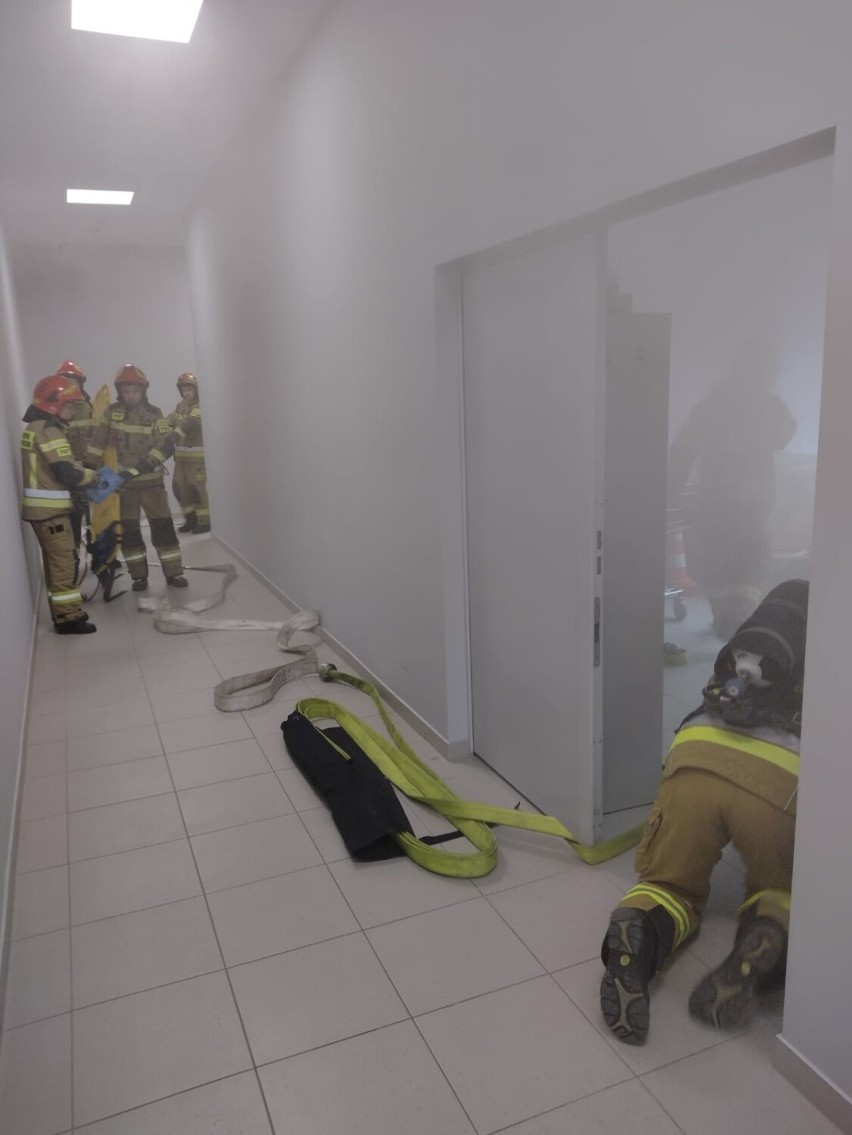 Tak ćwiczą strażacy w Krakowie