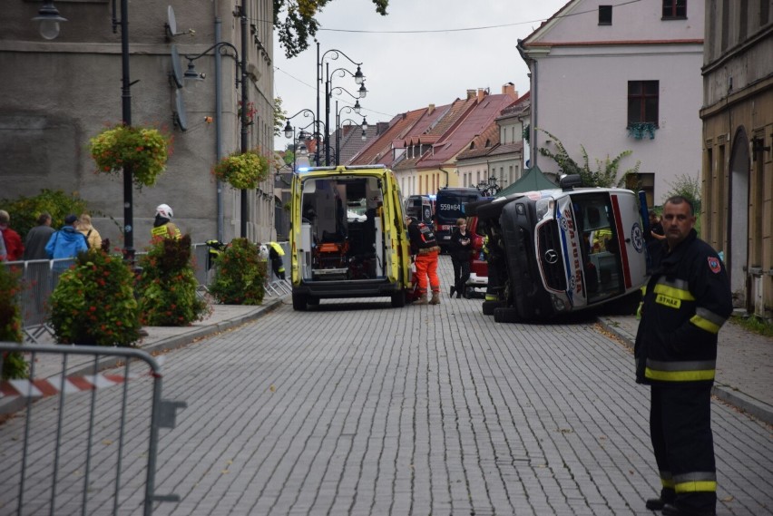 Jedno z zadań XIX Mistrzostw Polski w ratownictwie medycznym