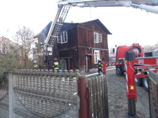 Pożar w Koninie