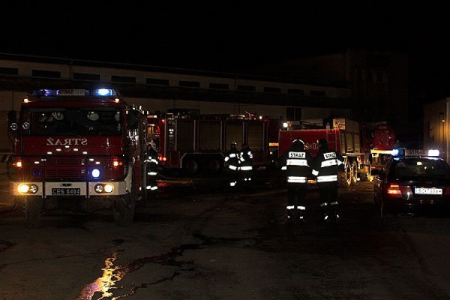 Pożar gasiło około dwudziestu jednostek straży pożarnej z Częstochowy i okolic. Fot. Krystian Jamróz