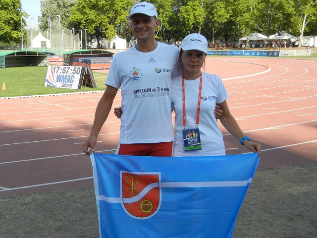 Rumianie na Mistrzostwach Świata, Lyon 2015 - Grzegorz Grinholc i Iwona Grinholc