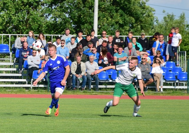 Tomasz Grabowski strzelił w Słupsku dwa gole.