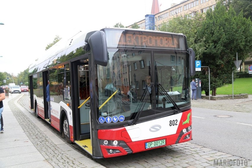 Autobusy elektryczne w Opolu.