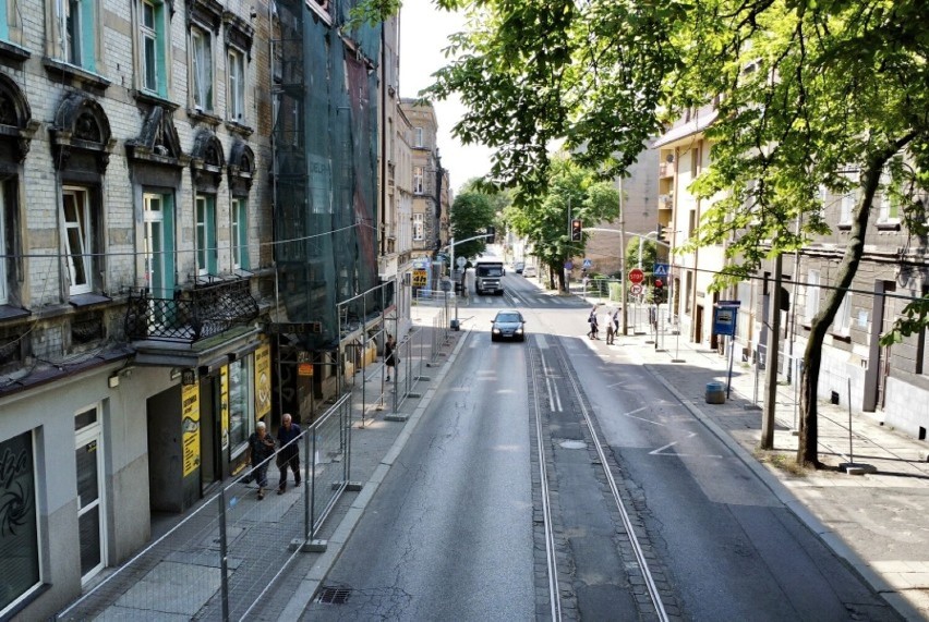 Bytom: Zmiany w organizacji ruchu na ul. Sądowej. Ma to związek z modernizacją torowiska tramwajowego