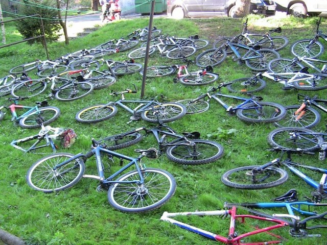 Policja odzyskała 28 rowerów
