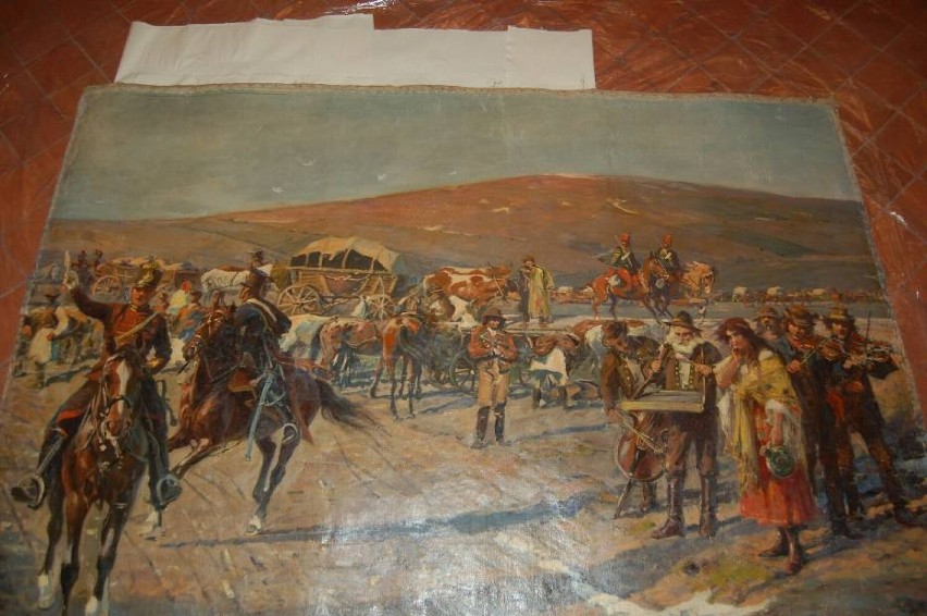 Tarnów. Kolejny fragment Panoramy Siedmiogrodzkiej trafił do kolekcji tarnowskiego muzeum. W grudniu pojawi się na wystawie [ZDJĘCIA]