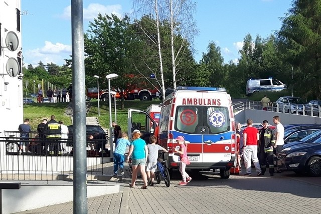 Drzewo zawaliło się na bawiące się dzieci na Os. Śląskim w Zielonej Górze.