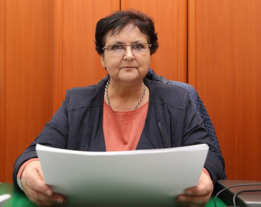 Elżbieta Miedzianowska, dyrektor Gimnazjum nr 1 w Piotrkowie