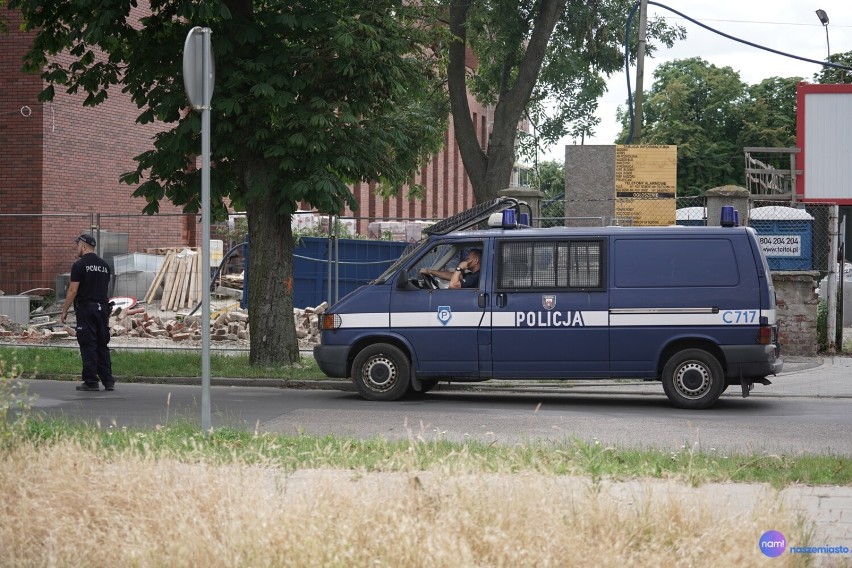 Ulica Smolna we Włocławku zablokowana