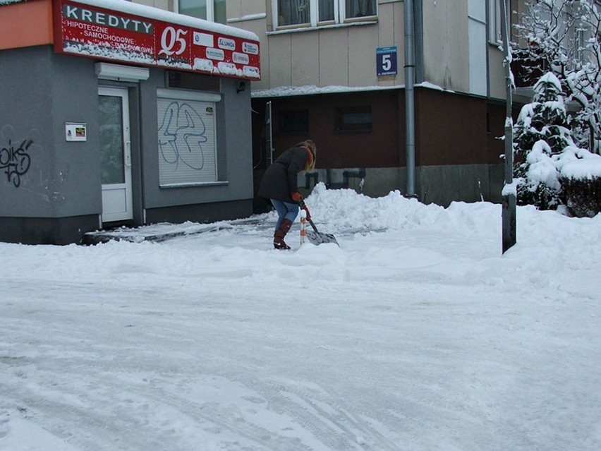 Zima w Łukowie