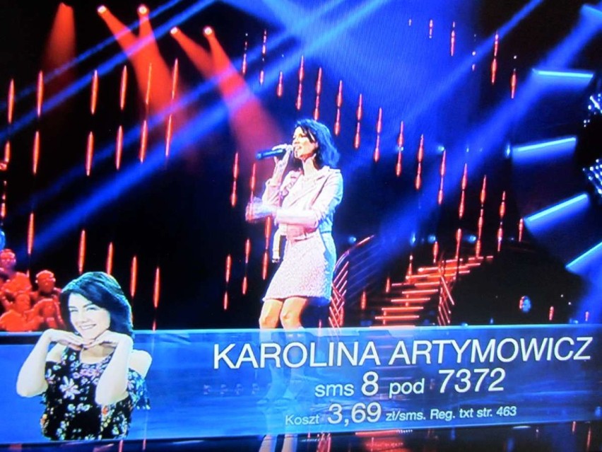 Karolina Artymowicz w finale "Idola"