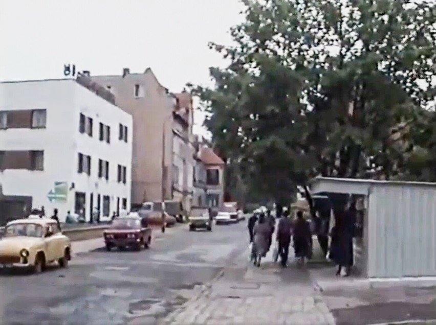 Ulica Św. Jadwigi - 1990 rok.
