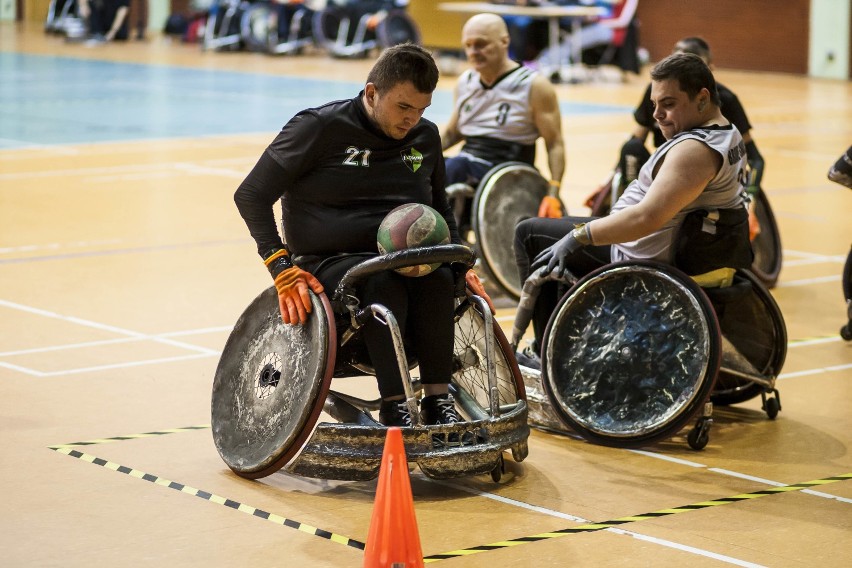 Rugby na wózkach 2018. III. turniej Far Cup na Ursynowie...