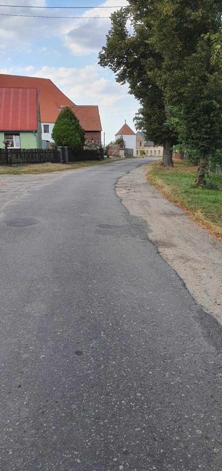 Stan drogi powiatowej w Broniszowie