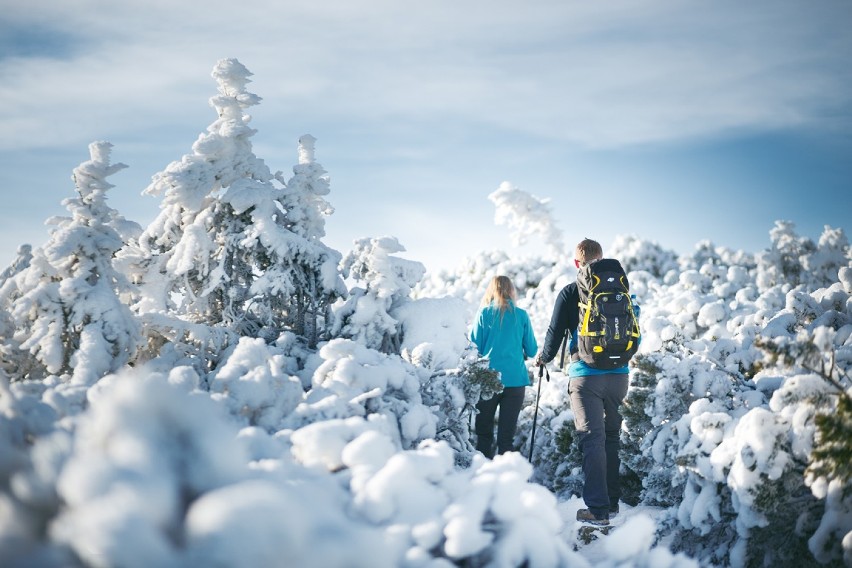 Śnieg w Beskidach. W górach wciąż zimowe warunki [ZDJĘCIA]