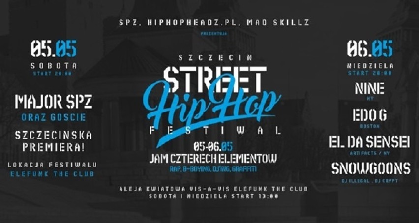 Szczecin Street Hip – Hop Festiwal

Dwudniowy festiwal...