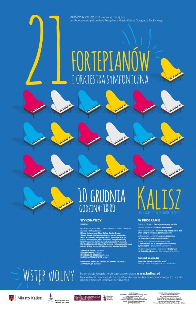 Koncert na 21 fortepianów. Zapowiada się wielkie wydarzenie