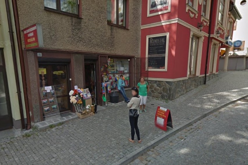 Kłobuck i mieszkańcy Kłobucka w Google Street View