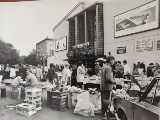 Handel uliczny w Krakowie w latach 90.
