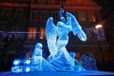 Rzeźby z lodu zdobiły Plac gen. Sikorskiego