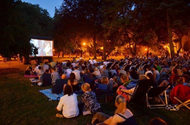 Kino po zmroku będzie działać na polanie w Parku Róż.