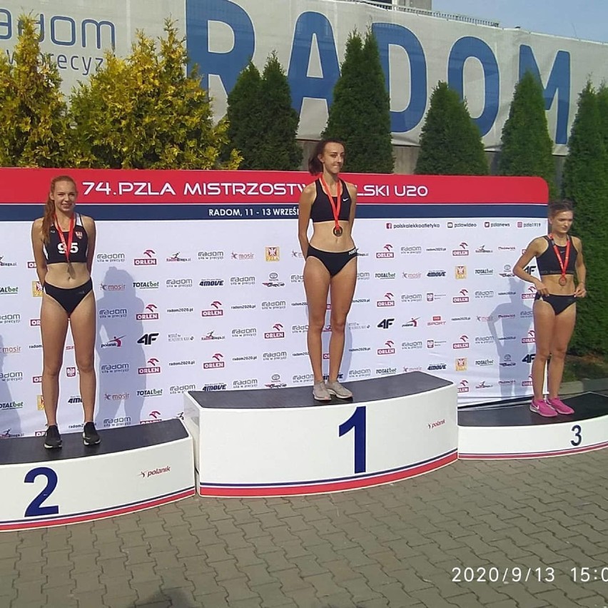 Rawicz. Kolejny sukces Joanny Mosiek! Zdobyła srebrny medal w trójskoku podczas mistrzostw Polski U20 i otrzymała powołanie do kadry