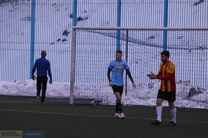 Mecz sparingowy Mień Lipno - Sadownik Waganiec 3:0 (2:0) na...